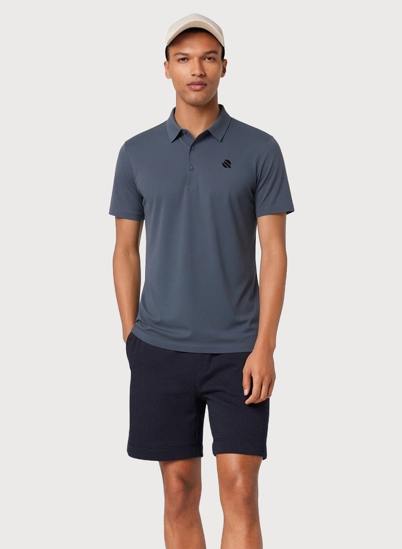 QUASER Polo-Shirt for Men,Regular Fit Quick-Dry Men's T-Shirts Moisture Wicking Comfortable Golf Tops,Tees - Image 3