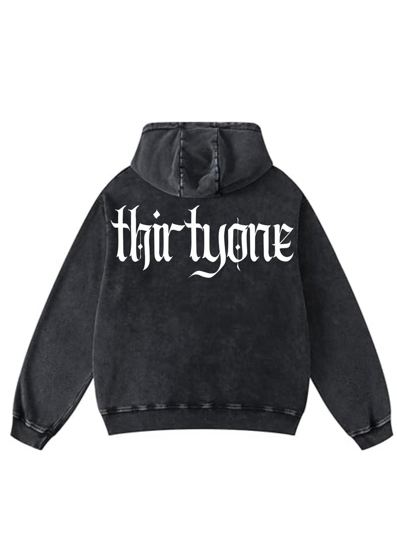 Thirty-One - Premium 420 GSM Black Hoodies for Dubai Winter Season - Image 1