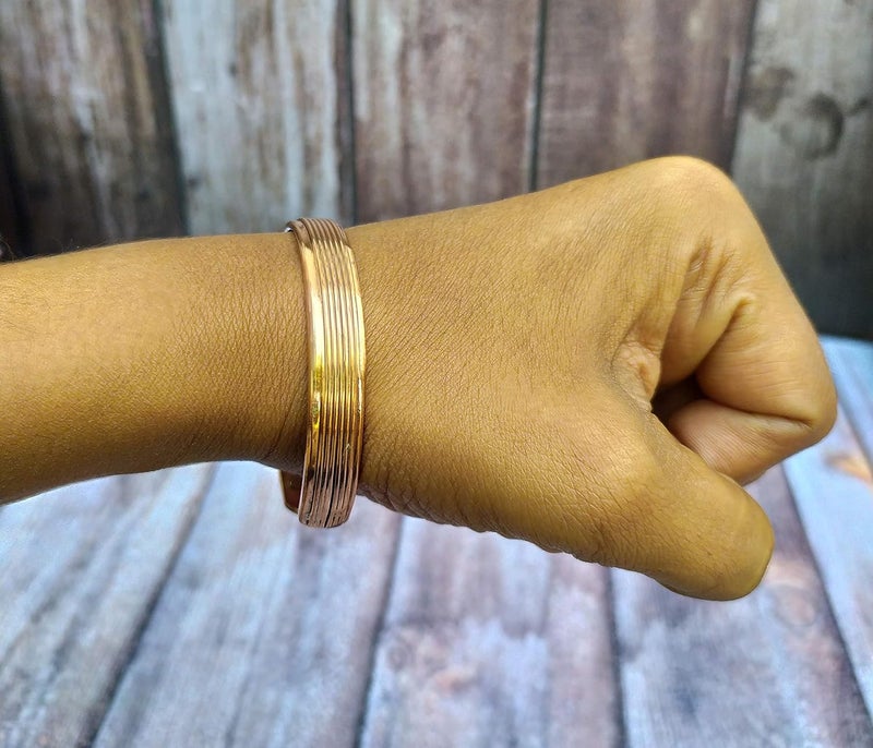SHINDE EXPORTS Pure Copper Kada/Bracelet for Men and Women. - Image 3