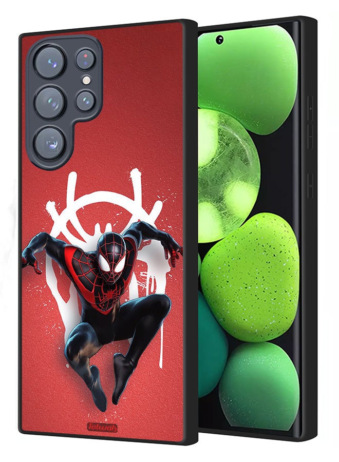 Tolwak Samsung Galaxy S22 Ultra 5G Protective Case Cover Spiderman - Image 1