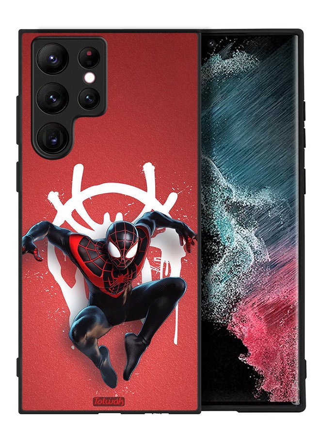 Tolwak Samsung Galaxy S22 Ultra 5G Protective Case Cover Spiderman - Image 2