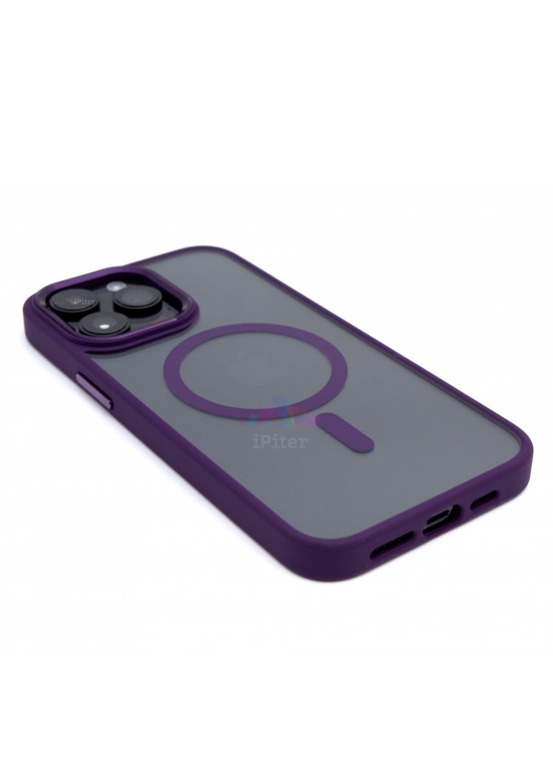 2M3A - IPhone 15 Case In Matte Finish, Rechargeable Wirelessly - Image 1