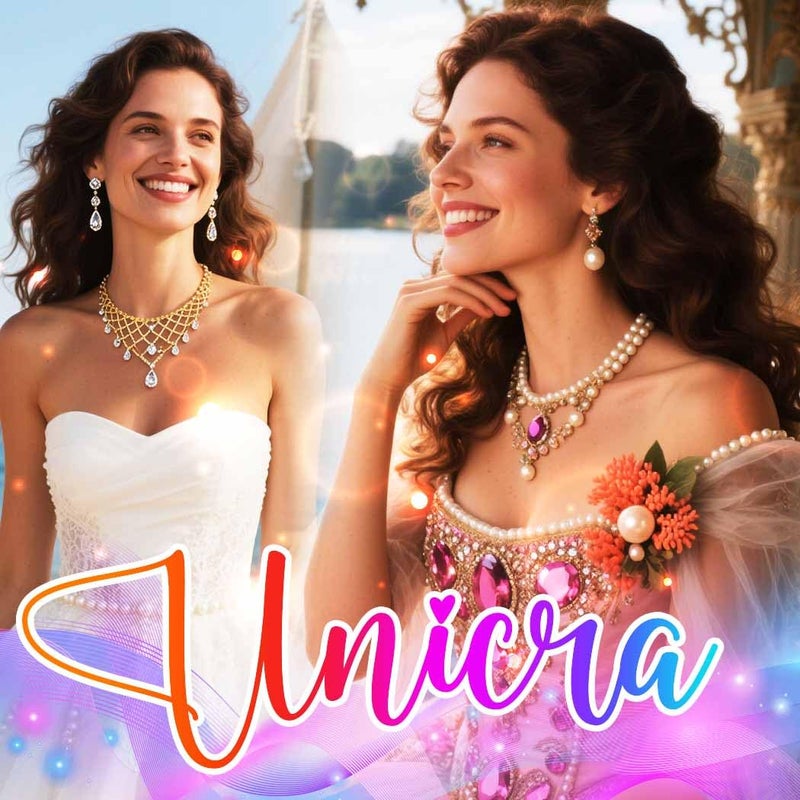 Unicra Rhinestone Gold Indian Jewelry Sets Wedding Bollywood Necklace Earrings Forehead Chain Set Formal Prom Costume Jewelry Set for Women and Brides (Gold) - Image 5