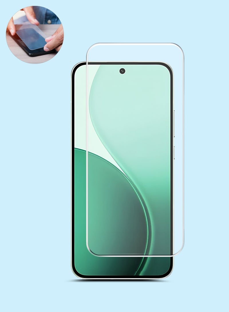 GMAX Oppo Reno14 F 5G 2025 GMAX Premium Series Curved Edges 9H 2.5D Tempered Glass Screen Protector - Clear - Image 1