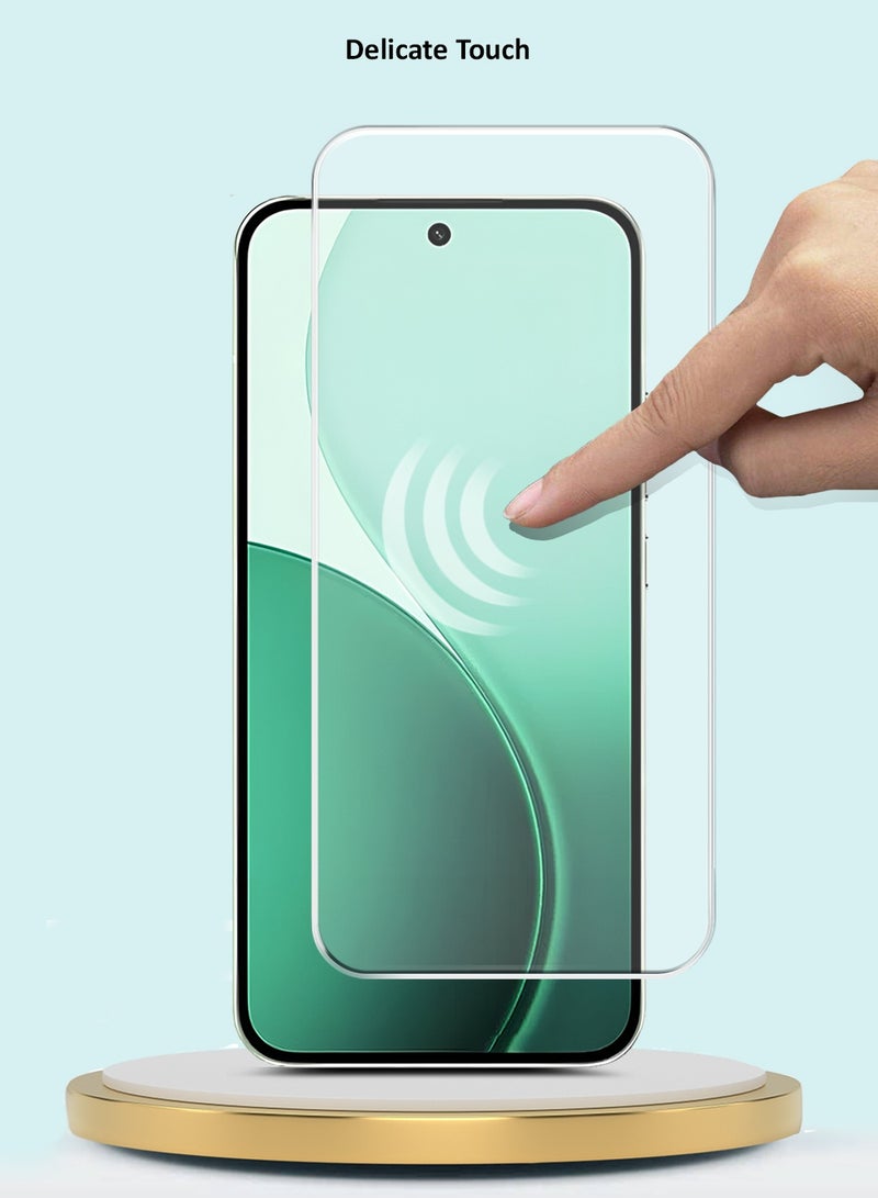 GMAX Oppo Reno14 F 5G 2025 GMAX Premium Series Curved Edges 9H 2.5D Tempered Glass Screen Protector - Clear - Image 4