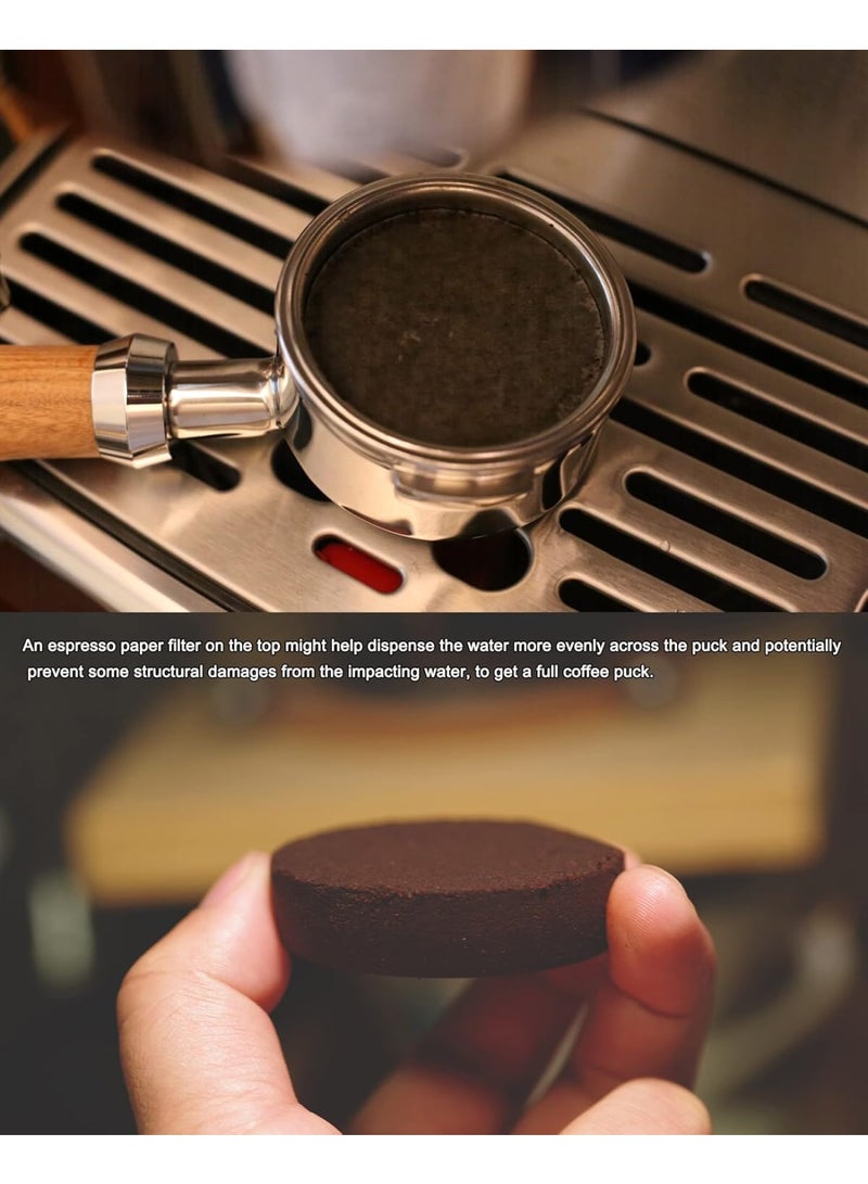 Coffee Filter For Espresso Machine, 200 Pcs 58mm Coffee Filter, Diy Coffee Filter For Home Office - Image 3