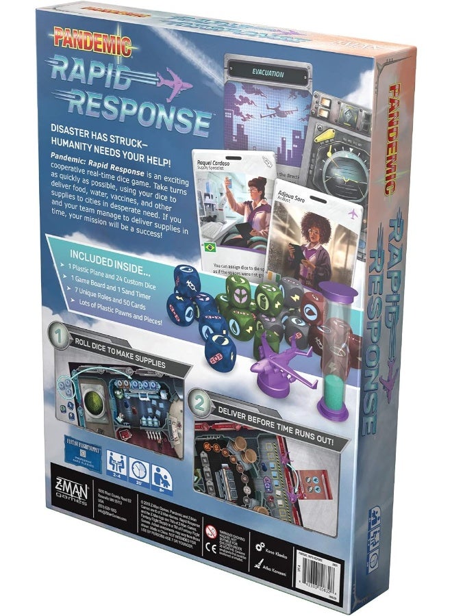 Z-Man Games Z-Man Games Pandemic: Rapid Response - Mixed Colours  - Image 2