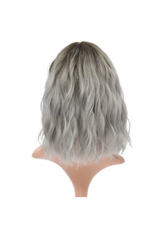 Grey Wigs With Bangs Women'S Ombre Grey Bob Wig Synthetic Cosplay Wig For Girl Costume Wigs (12" Dark Root Ombre Grey) - pzsku/Z75F863FC2A7A277B0BDBZ/45/_/1721904015/ff5572dd-953b-4ffd-8a52-2cebdedc969a