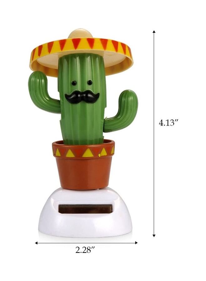 Loquat Cactus Solar Powered Bobble Dancing Toy - Image 3