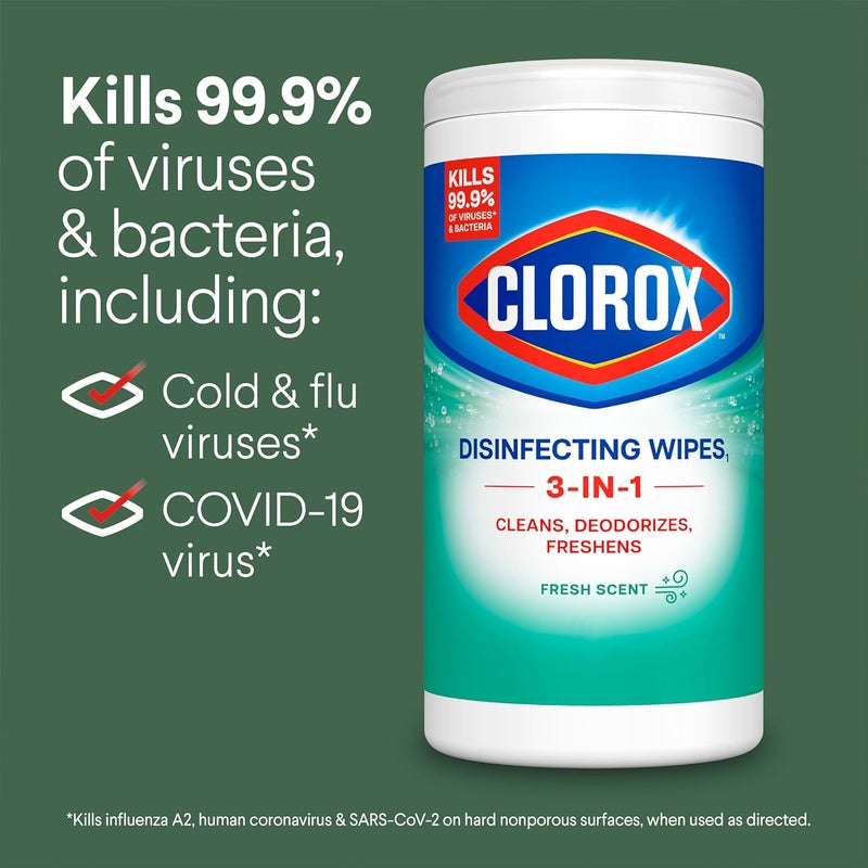 Clorox مناديل كلوركس المعقمة 35 عدداً برائحة منعشة - Image 5