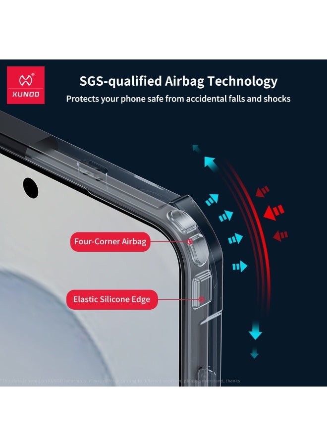 XUNDD for vivo V50 AI 5G Case, Camera Protection, Soft TPU Cover - Image 5