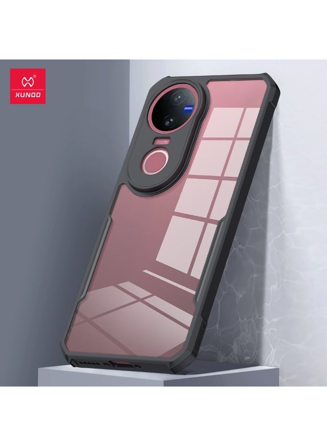 XUNDD for vivo V50 AI 5G Case, Camera Protection, Soft TPU Cover - Image 2