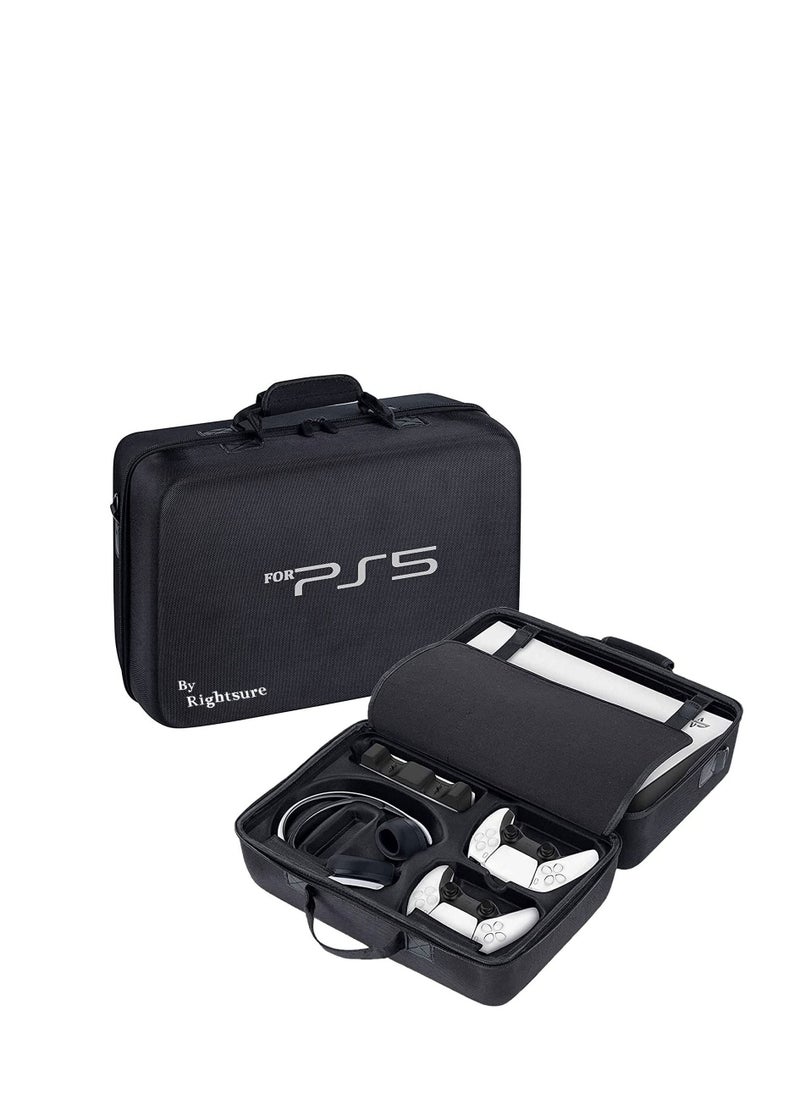 Rightsure - PS5 Carrying Case, Compatible with Playstation 5 Digital Edition (Black)lack) - Image 1