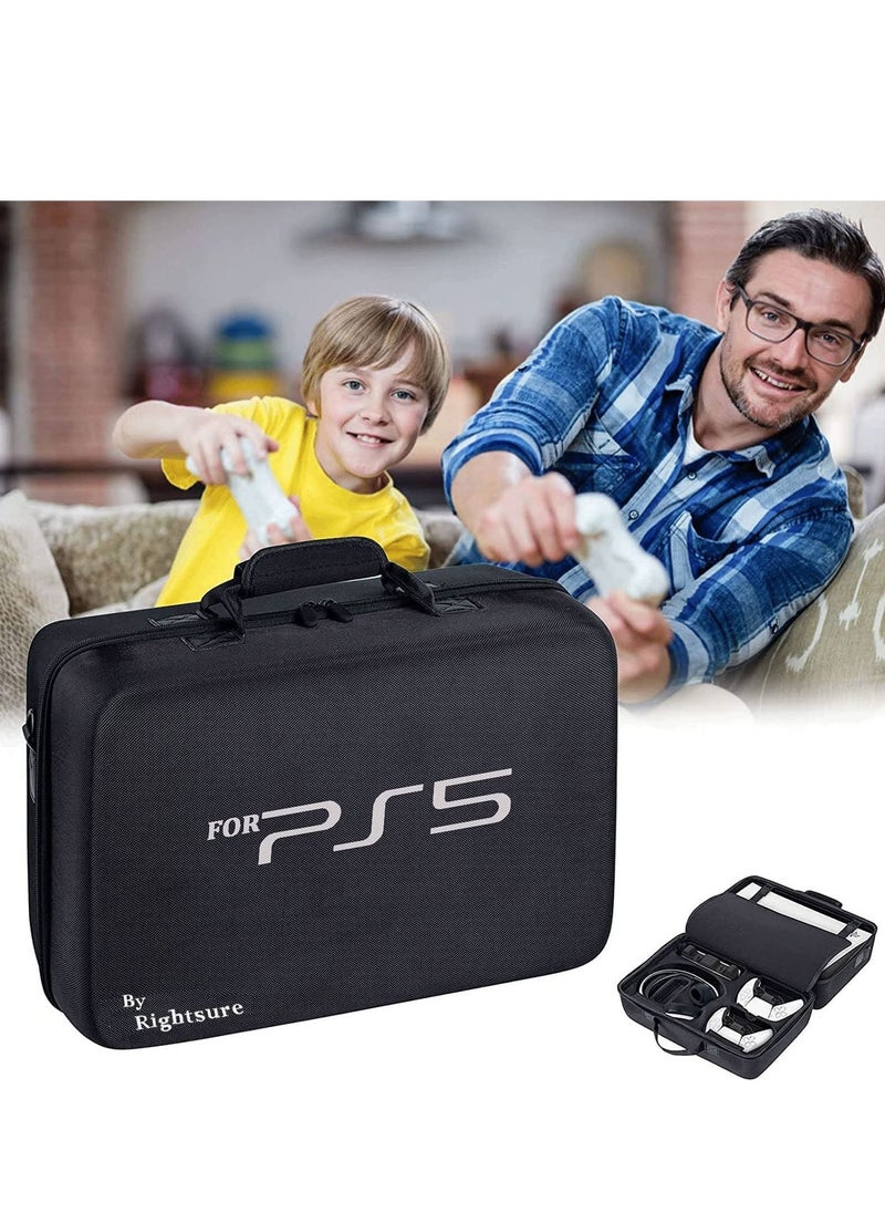 Rightsure - PS5 Carrying Case, Compatible with Playstation 5 Digital Edition (Black)lack) - Image 1