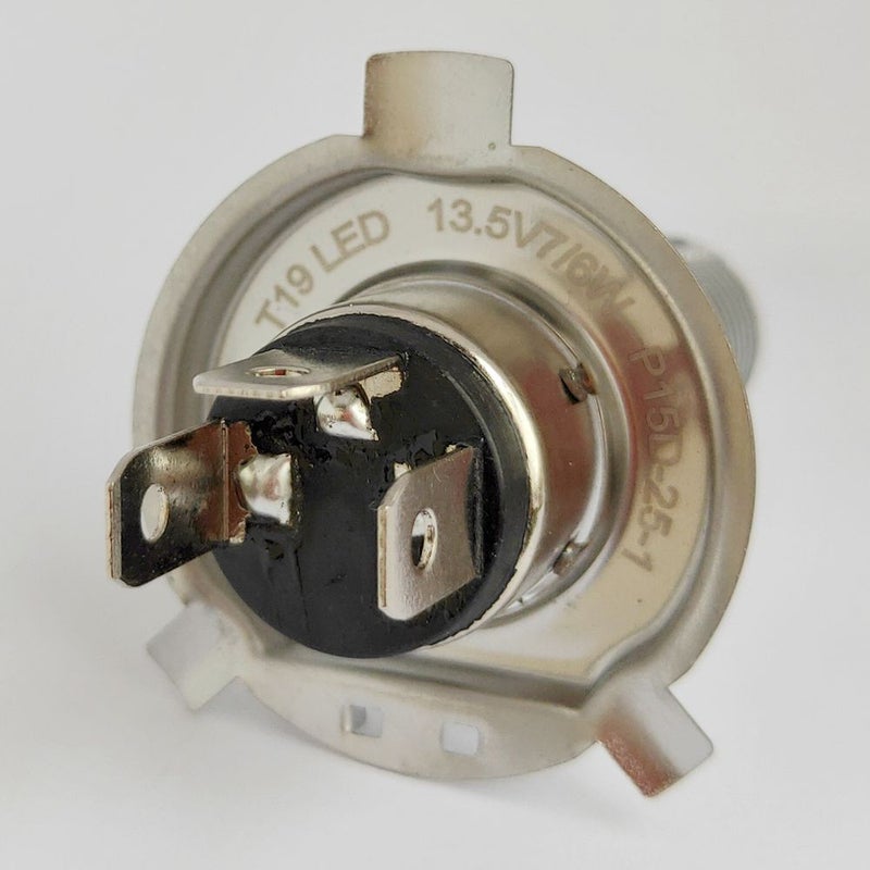 مصباح مصباح الدراجة النارية H4 BA20D PX15D 3030 24SMD عالية الطاقة ضوء الدراجة النارية LED الساطع - Image 3