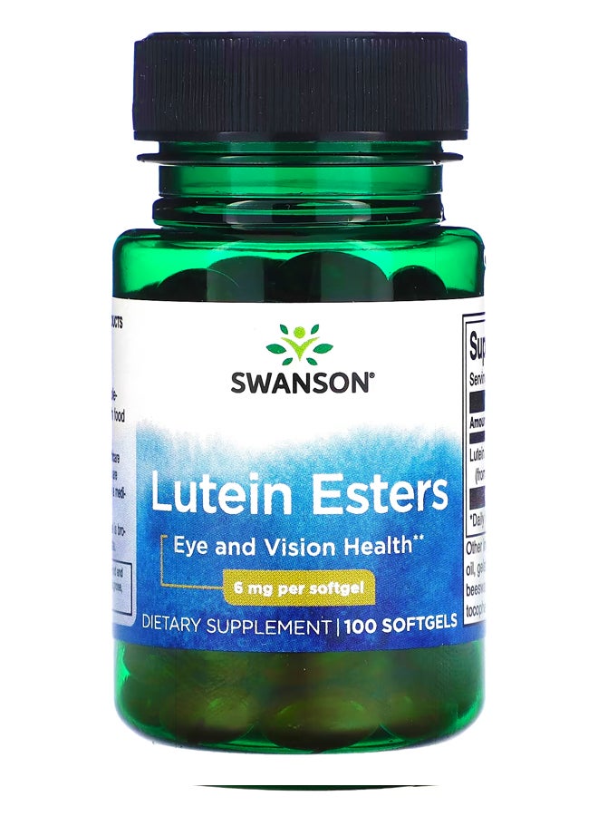 SWANSON Lutein Esters 6 mg 100 Softgels