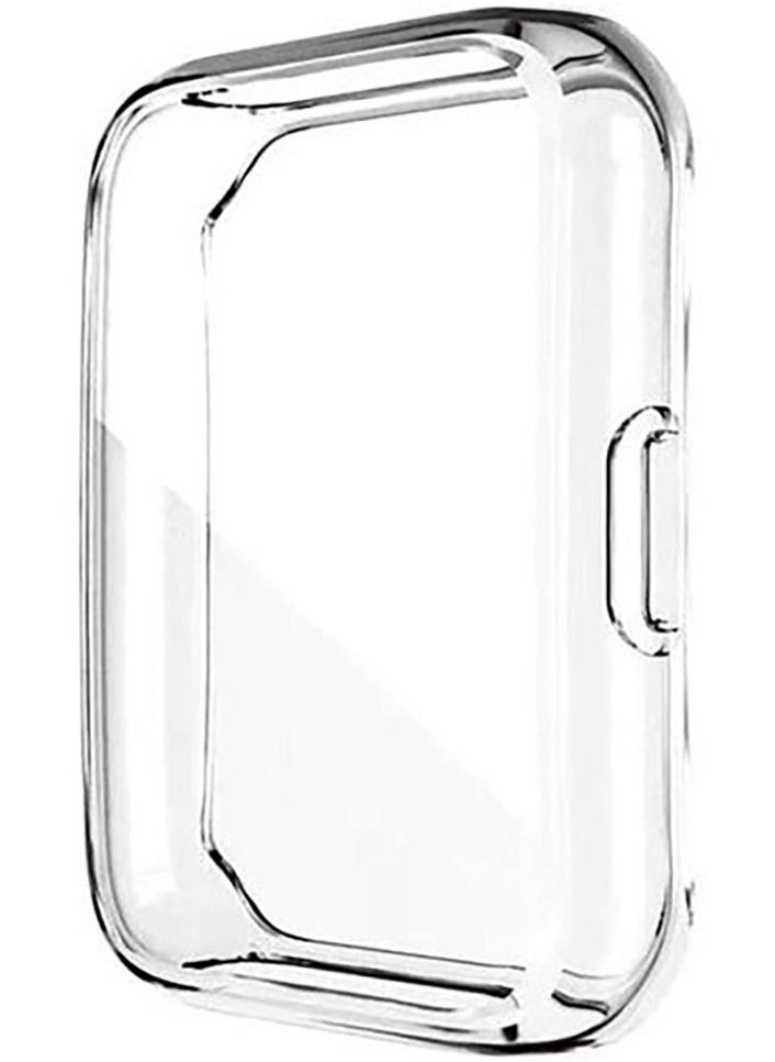 Huawei Band Fit 2 Protective 360 Case Flexible TPU Case Soft Frame Shock Resistant - Clear