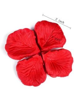 Cool Baby Silk Rose Petals Wedding Flower Decoration Artificial Red Best for Wedding Anniversary Birthday Party Accessories  - Image 3