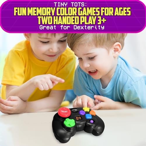 Skywin Light Up HandHled Memory Game Controller Fun Electronic Game for Ages 48 Educational Toy and Gifts for Smart Kids Who Love Lite Brite and Perfection Games - Image 5