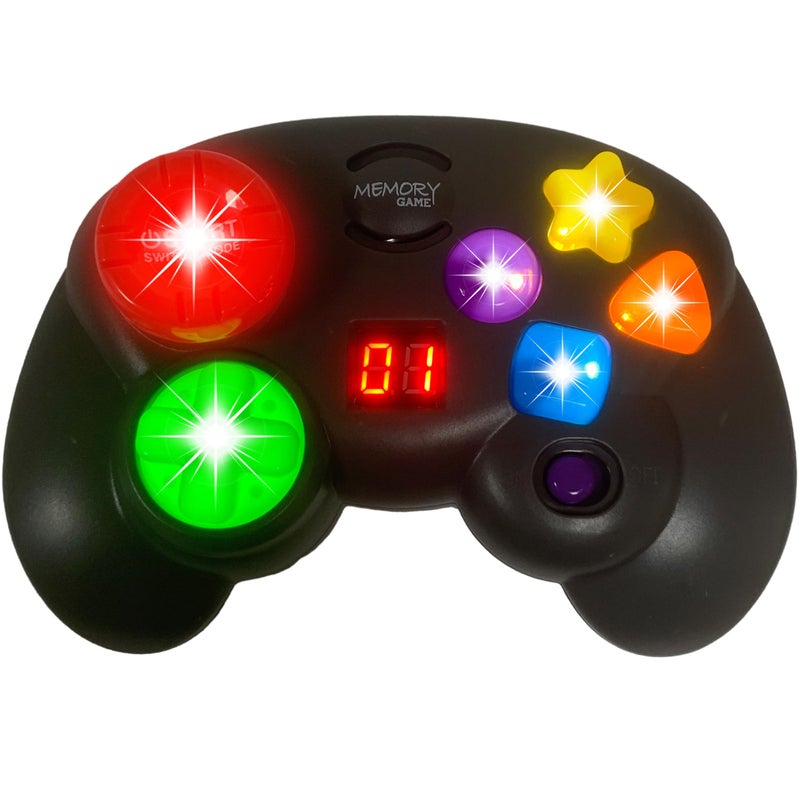 Skywin Light Up HandHled Memory Game Controller Fun Electronic Game for Ages 48 Educational Toy and Gifts for Smart Kids Who Love Lite Brite and Perfection Games - Image 3