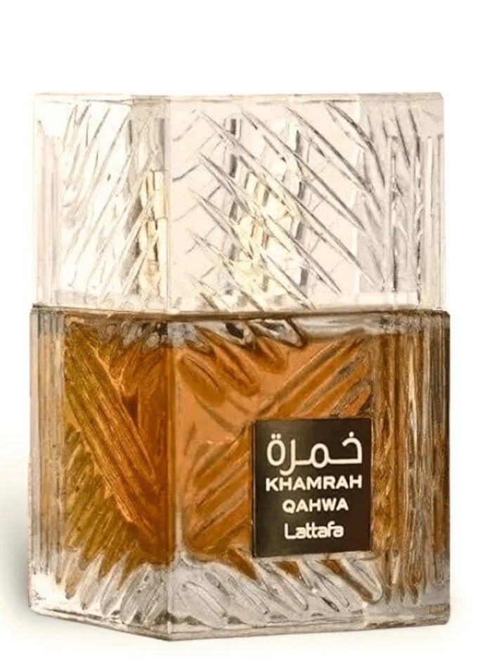 Lattafa Khamrah Qahwa Eau De Parfum 100ml  - Image 3