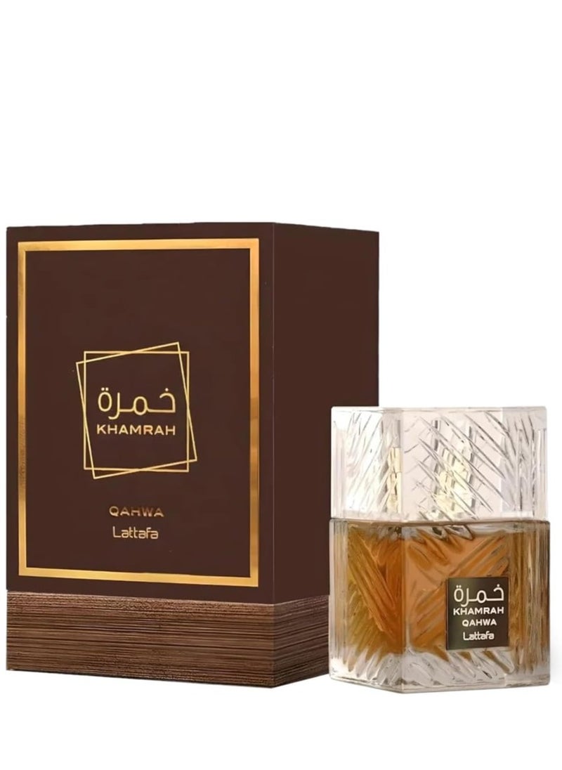 Lattafa Khamrah Qahwa Eau De Parfum 100ml  - Image 5