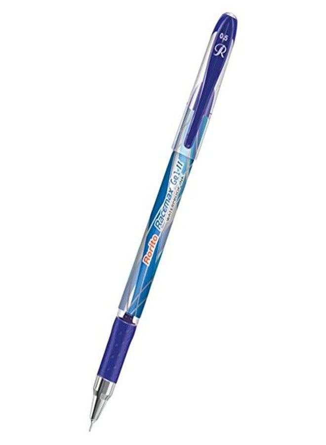 Rorito Racemax Gel II Pen, Blue - Pack of 20