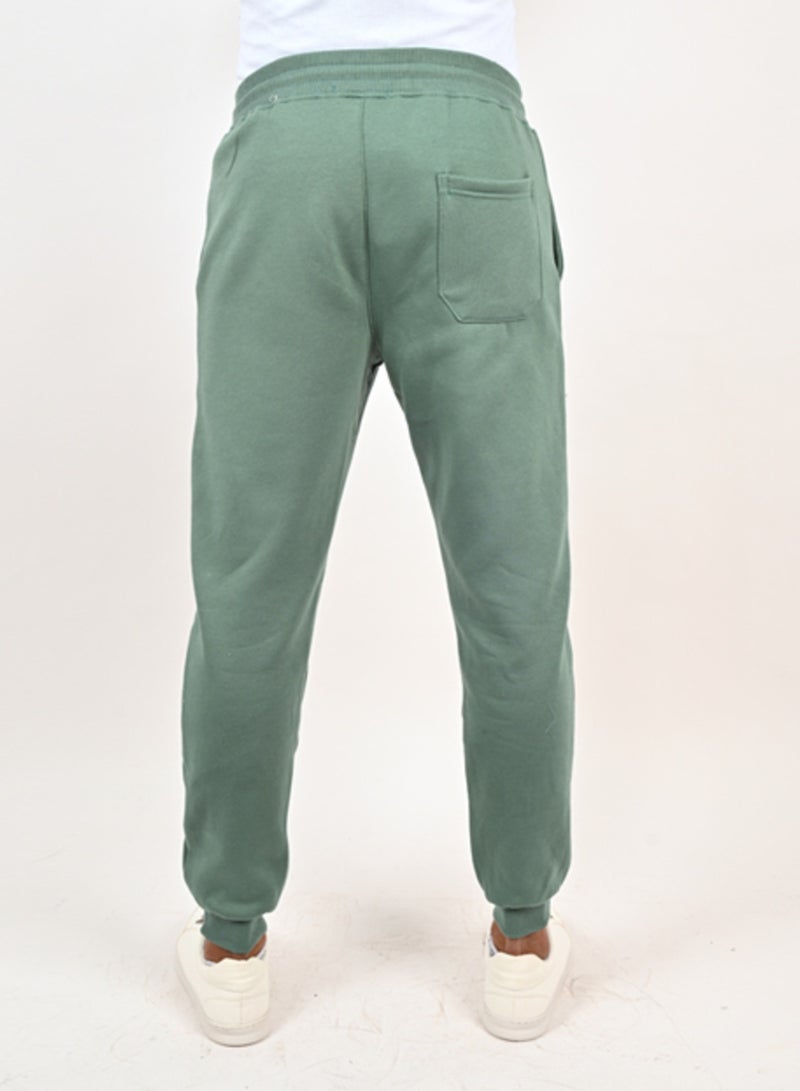 Tree Men`s Sweatpants – Mint Green - Image 2
