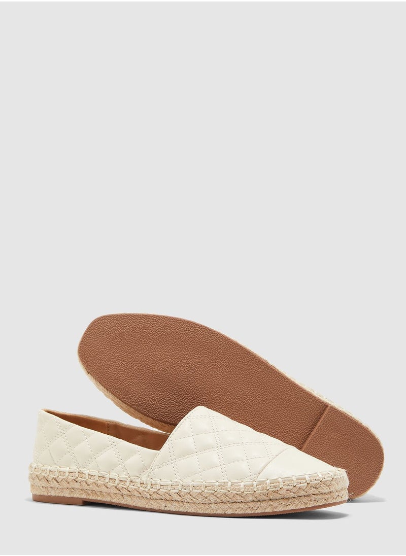 ELLA - Espadrilles In Quilted Design - Image 1