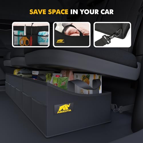MIKKUPPA Truck Under Seat Storage - Replacement for 2015-2024 Ford F150 F250 F350, for 2 Compartments for Bench Seat Truck Tool Box Organizer Underseat Storage Bag - Image 4