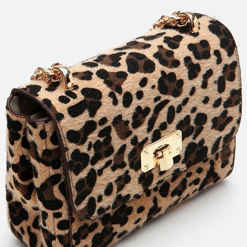 Hotiç 03CAH301670A370 LEOPARD Patterned Women's Bag