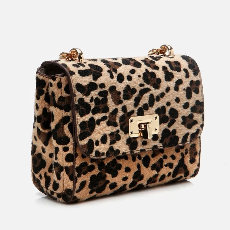 Hotiç 03CAH301670A370 LEOPARD Patterned Women's Bag