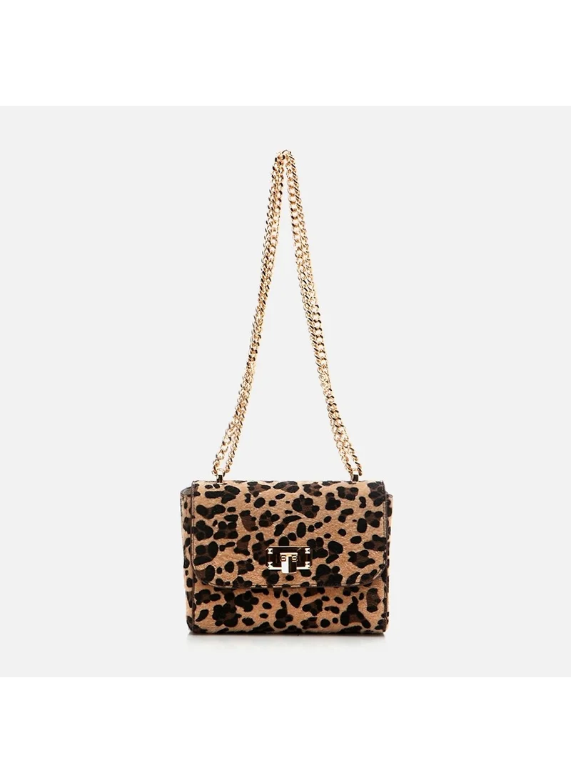 Hotiç 03CAH301670A370 LEOPARD Patterned Women's Bag