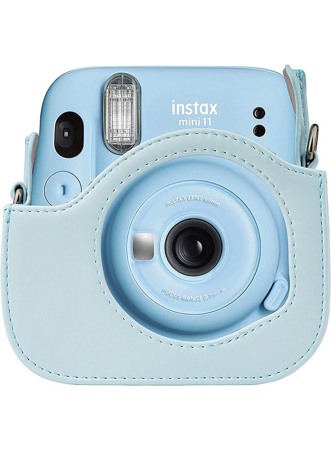 Instant Camera Case Bag With Strap For Fujifilm Instax Mini 11 Blue - Image 5