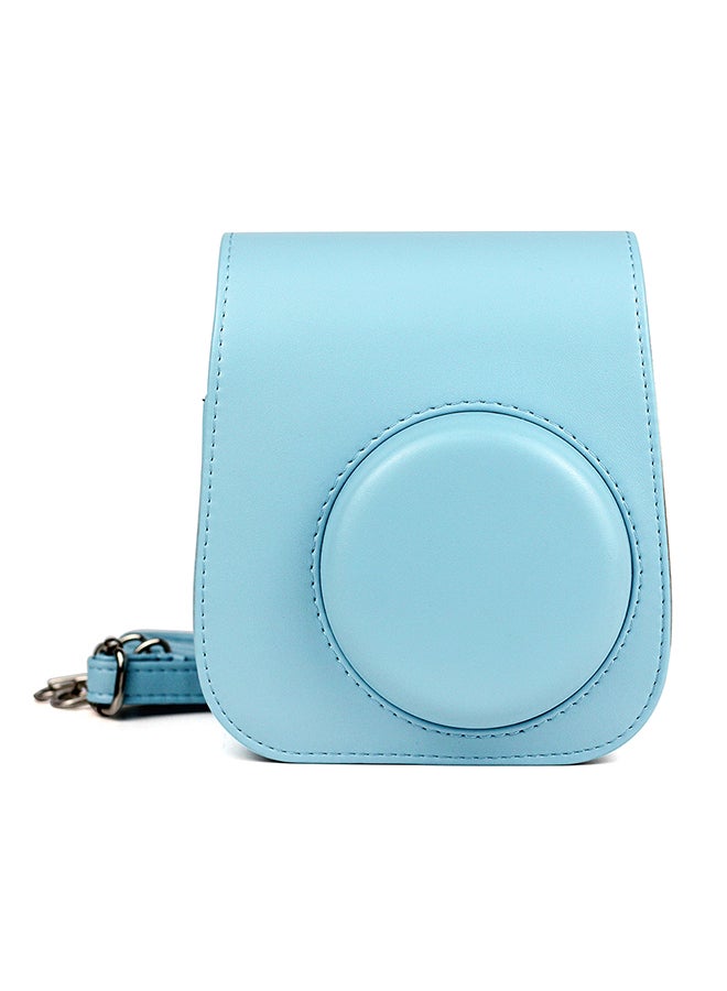 Instant Camera Case Bag With Strap For Fujifilm Instax Mini 11 Blue - Image 3