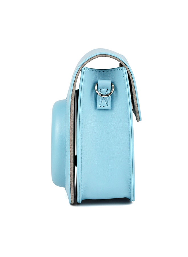 Instant Camera Case Bag With Strap For Fujifilm Instax Mini 11 Blue - Image 4