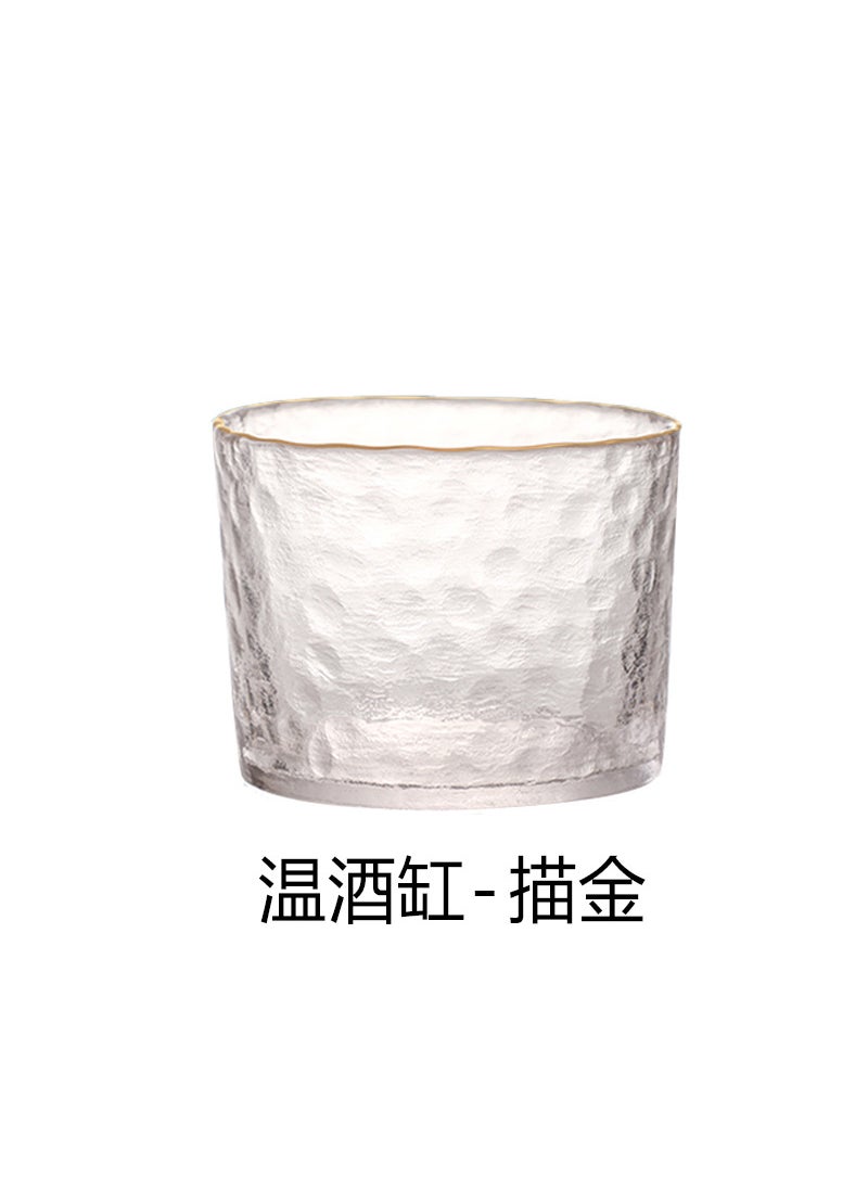 Generic - Cloud Glass Decanter Gold Rim Jin Jin Wen wine tank - Image 1