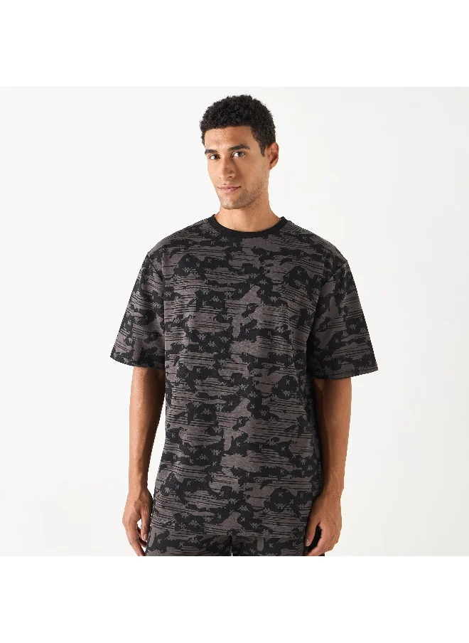 Kappa Kappa Printed T-shirt with Short Sleeves