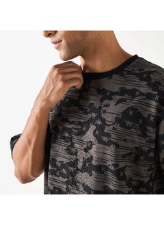 Kappa Kappa Printed T-shirt with Short Sleeves  - Image 4