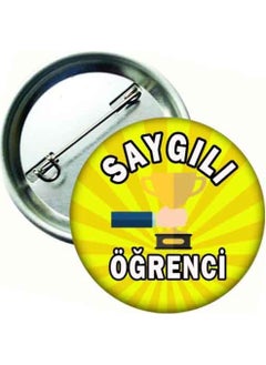 Hediye Panayırı Gift Fair Respectful Student Badge - 20 Pieces 