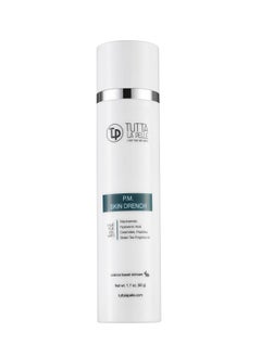 tutta la pelle Anti Aging Night Cream - Intense Hydrating Face Moisturizer - Enriched with Hyaluronic Acid, Ceramide, Peptides, Excellent Night Face Cream - Fragrance Free - Light Feeling - 1.7 oz 