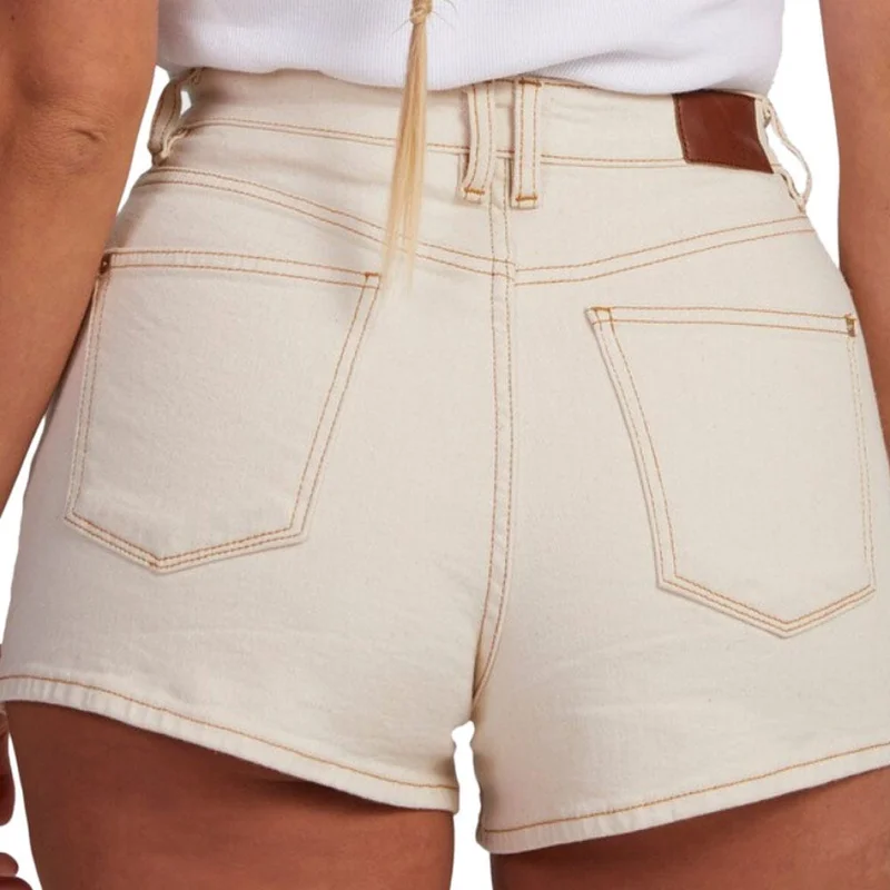 روكسي Chlo Natural Denim Short - Women