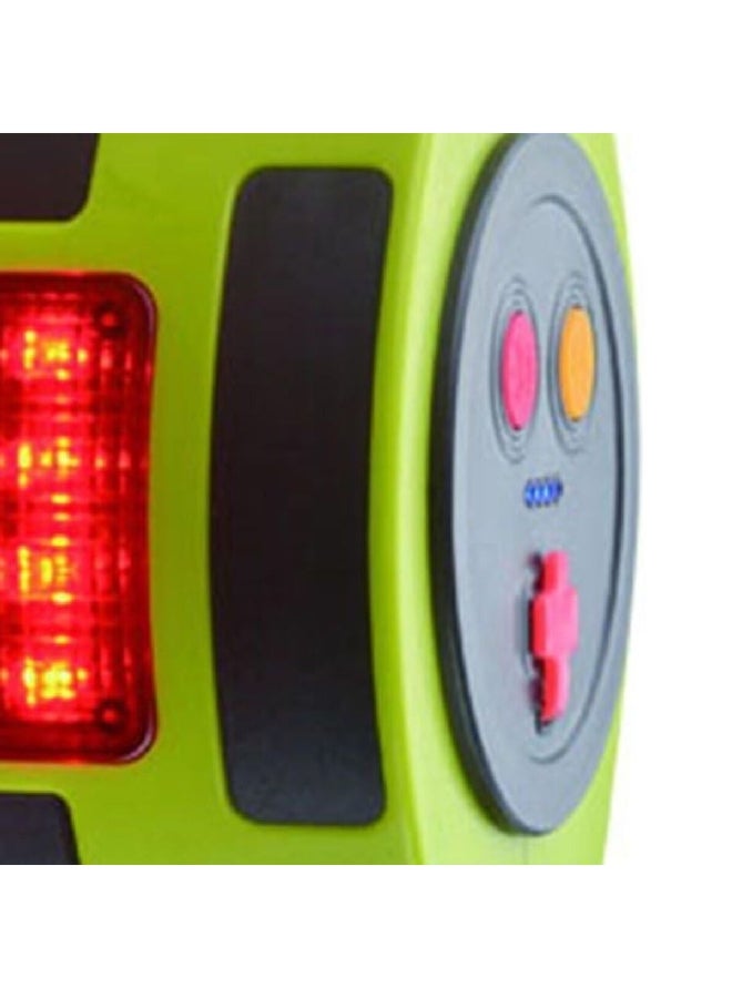 DORCY فانوس قابل لإعادة الشحن يعمل ببطارية 700 لومن مقاوم للماء باللونين الأخضر والأسود 56.25 × 25.9 × 12.55 سم 41-1081 - Image 4