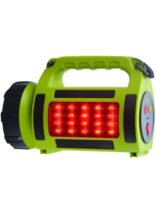 DORCY فانوس قابل لإعادة الشحن يعمل ببطارية 700 لومن مقاوم للماء باللونين الأخضر والأسود 56.25 × 25.9 × 12.55 سم 41-1081 - Image 3