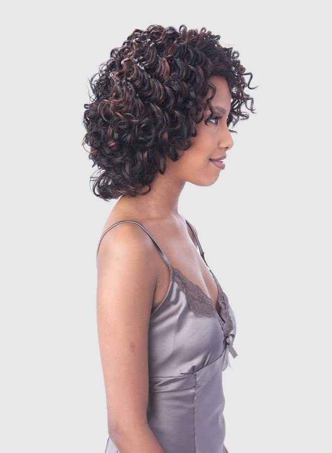 فانيسا شعر مستعار صناعي متوسط الطول مجعد ومموج من فانيسا - YESSY (T30B) - Image 4
