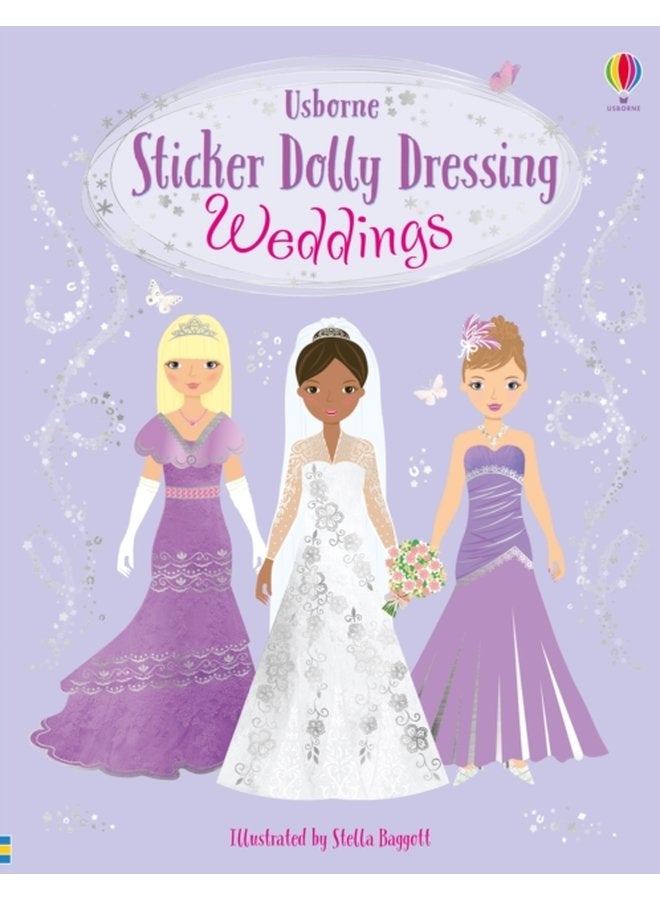 Sticker Dolly Dressing Weddings - Paperback