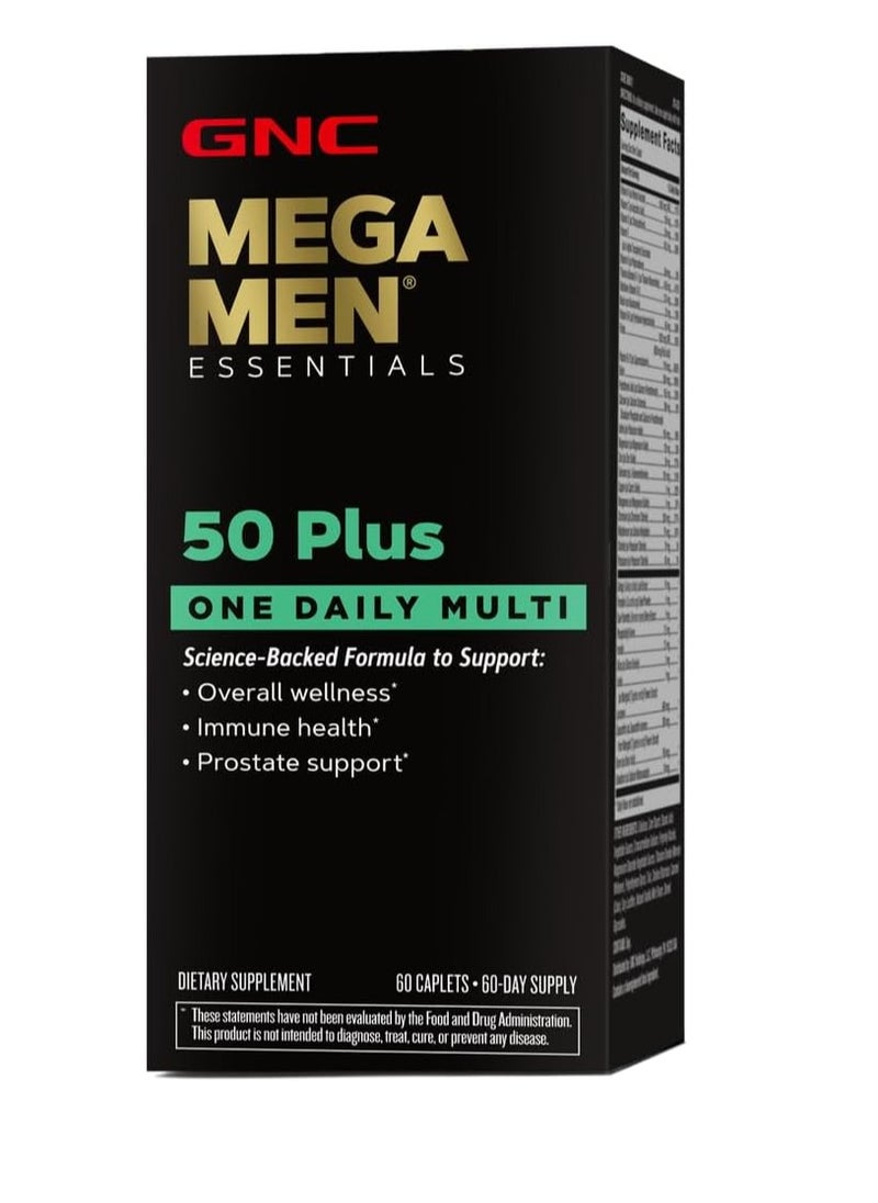 GNC GNC Mega Men 50 Plus One Daily 60 caps  - Image 2