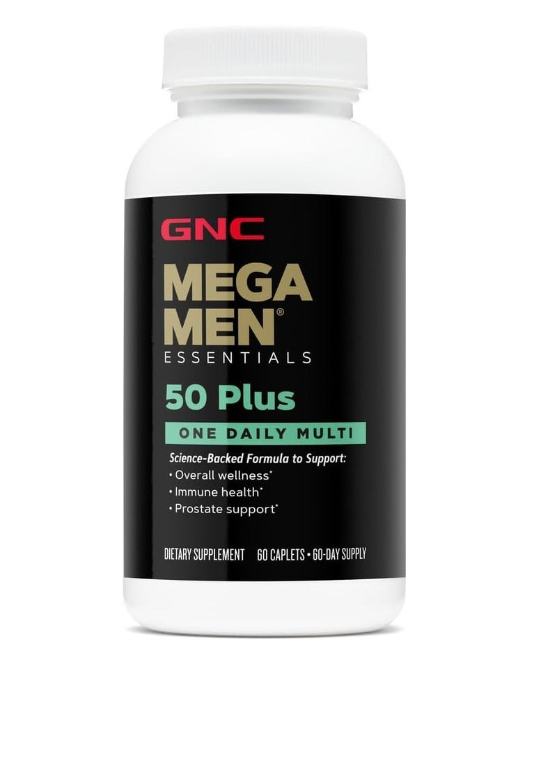 GNC GNC Mega Men 50 Plus One Daily 60 caps  - Image 1