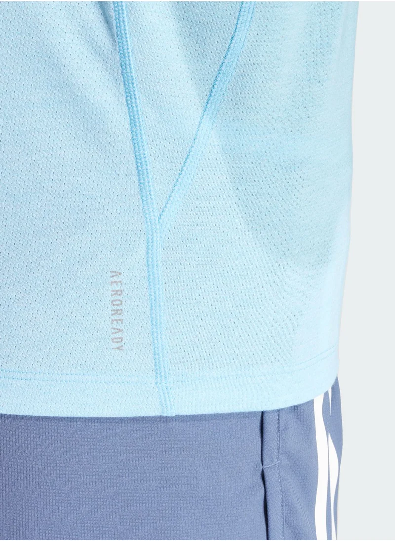 Adidas 3 Stripes Own The Run T-Shirt