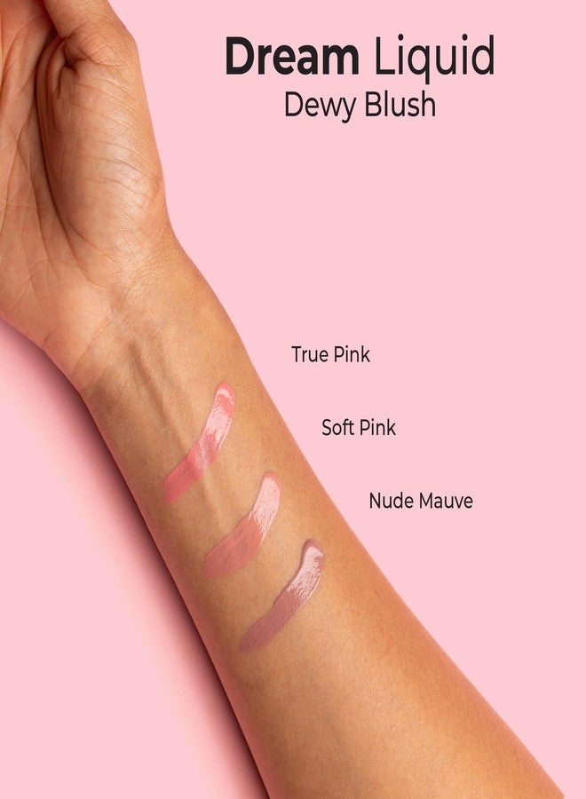 MCoBeauty Dream Liquid Dewy Blush, Nude Mauve, Radiant Flush for Fresh, Glowing Cheeks, Vegan, Cruelty Free Cosmetics - Image 5